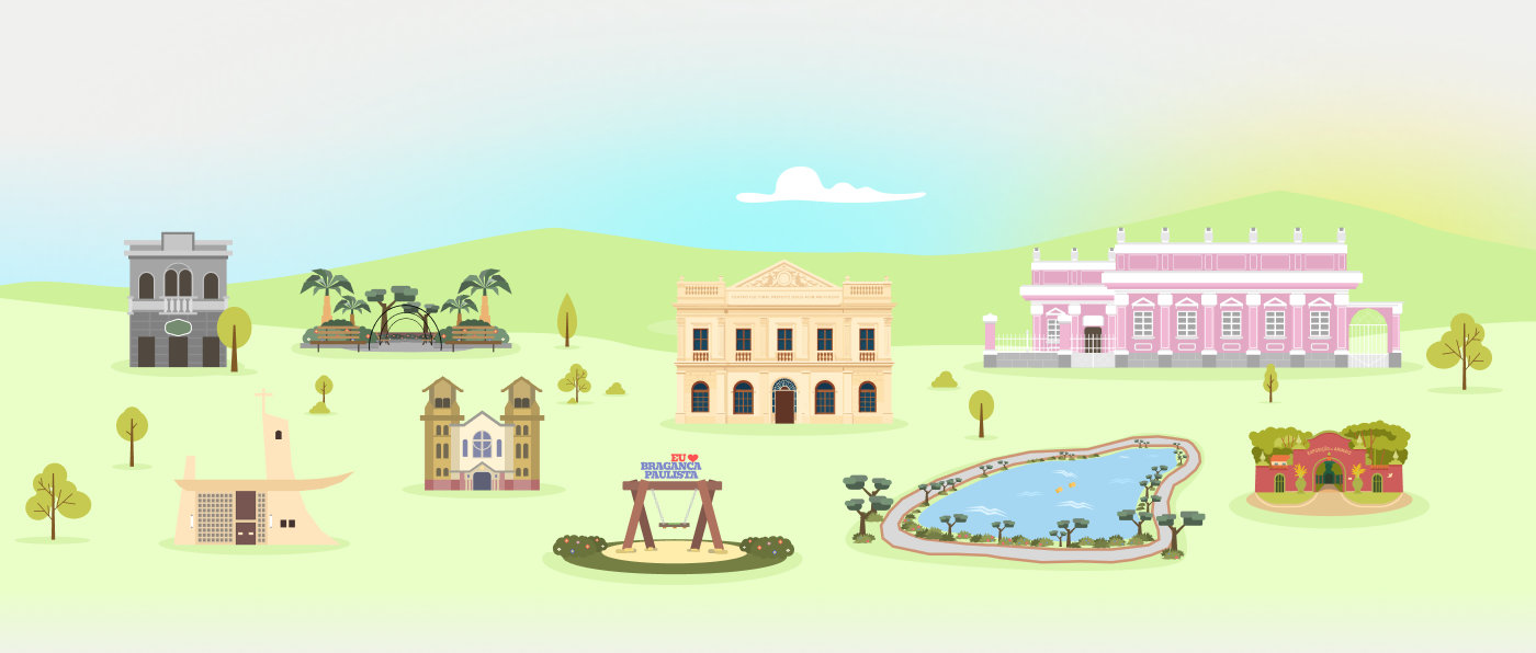 Mapa interativo com pontos turísticos de Bragança Paulista